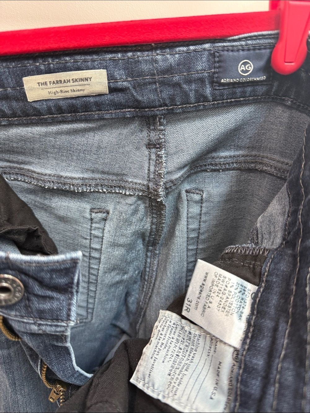 Women’s Dark Blue Jeans - Picture 3 of 4